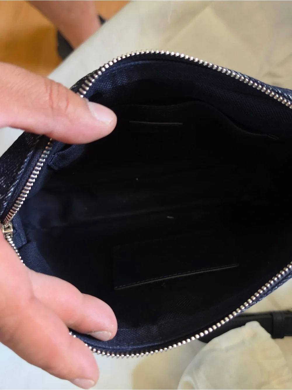 Gucci Denim GG Monogram Small Crossbody